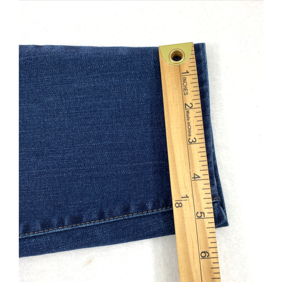 Jessica Simpson Jeans Womens Size 14W Kiss Me Super Skinny Dark Wash Denim - Picture 12 of 13